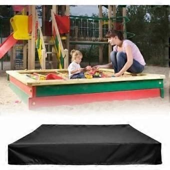 Housse de bac  Sable avec Cordon de Serrage. Bche bac  Sable. 420D Oxford. 120x120cm. Bache de Protection tanche et