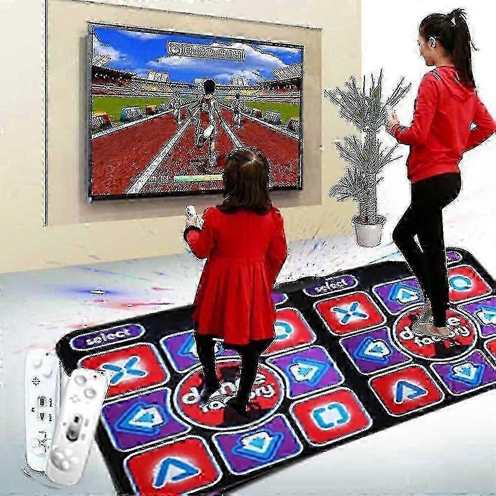 Double User Dancing Mat Wired Dance Mat Game With 2 Remote Control Multi-function