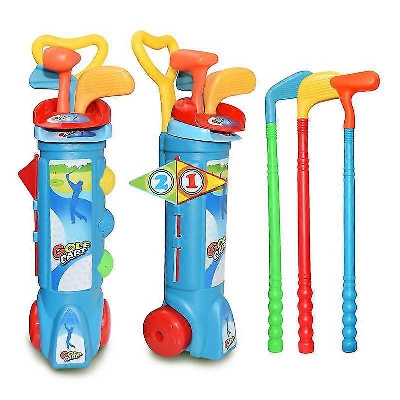 Toddler Golf Set Pull Cart