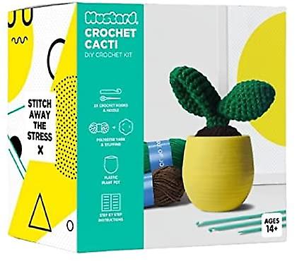 Mustard Plant In Pot Crochet Kit - Gift For Teenagers