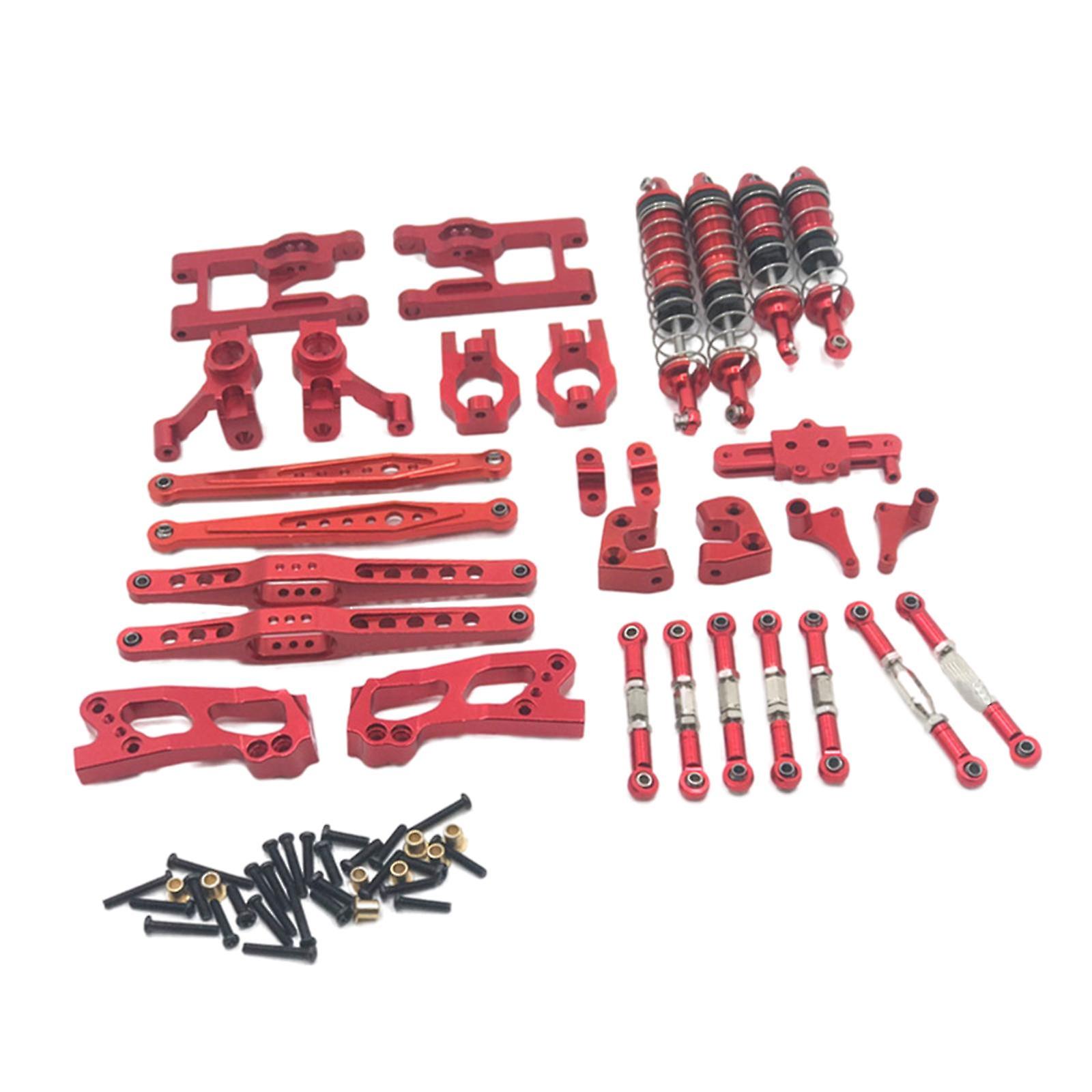 RC Metal Complete Upgrade for Wltoys 12428 12423 1/12 Model Car DIY Accs Red
