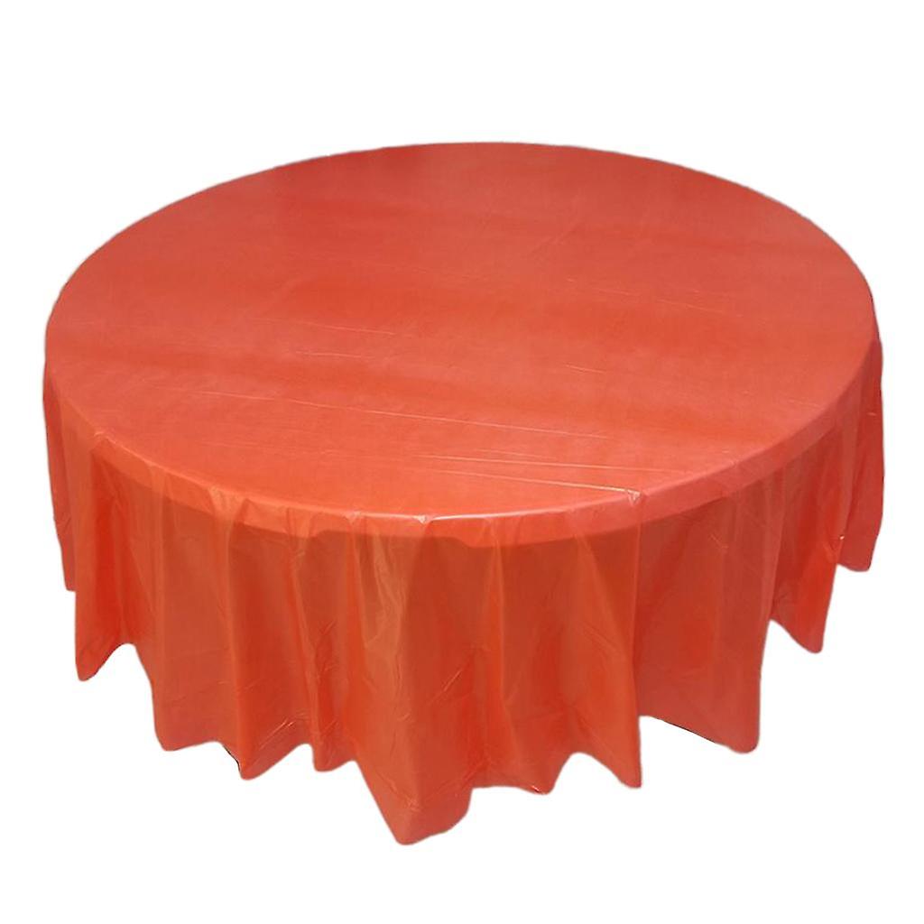Rund engangsdukduk Duker Bryllupsbursdagsfest Rød