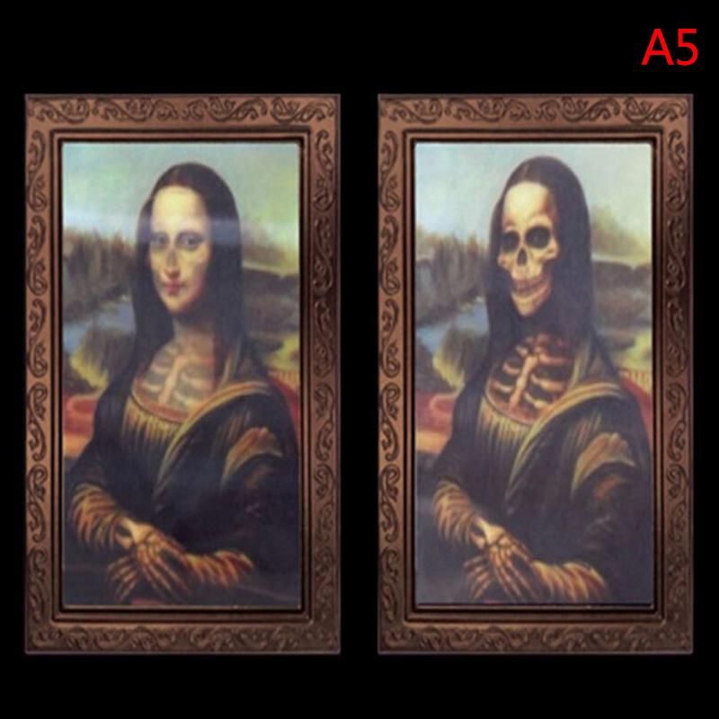 3d Ghost Photo Frame Halloween Horror Pictures Frames Changing Face Ghost Props