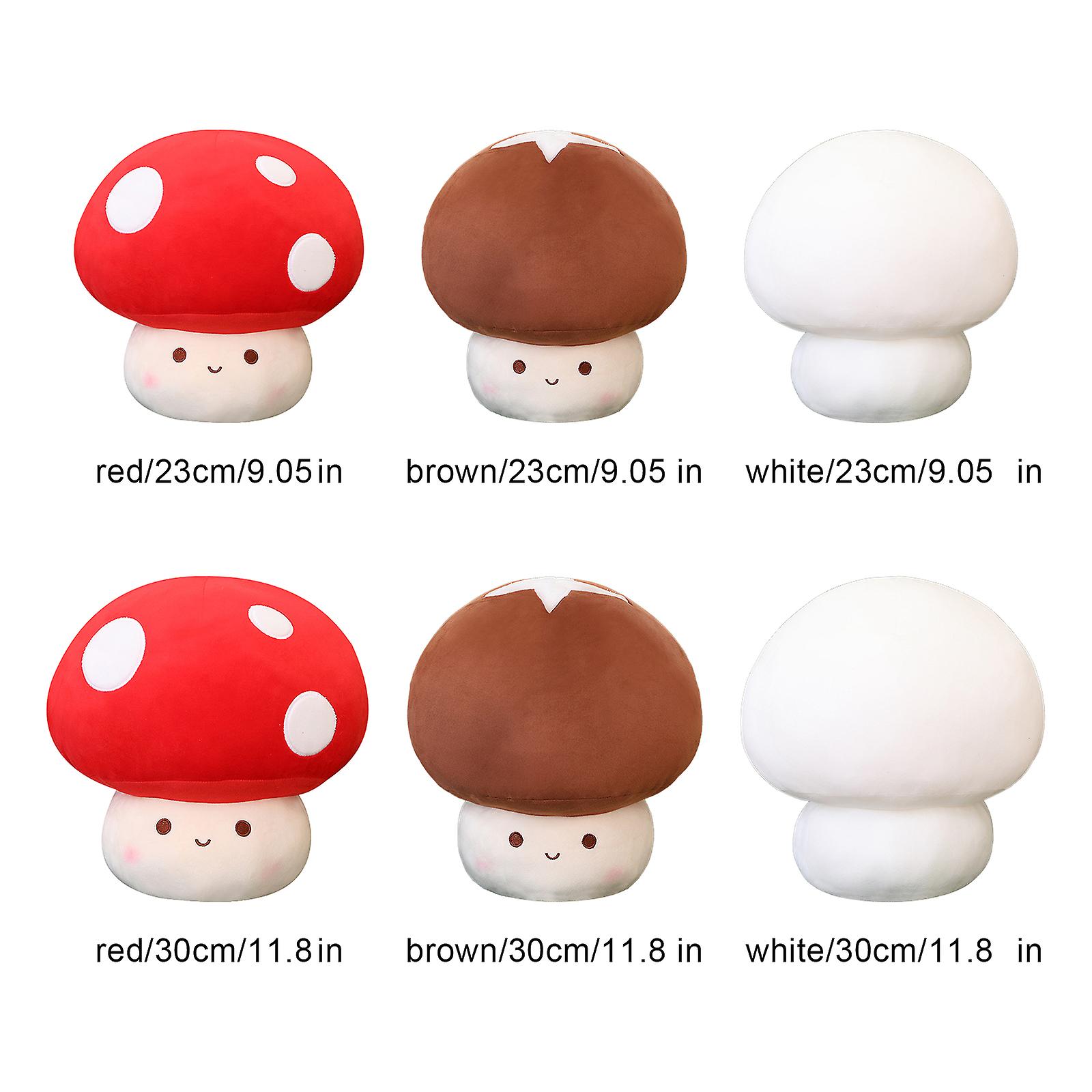 Super Cute 10cm Mushroom Plush Toy - Soft Stuffed Decor For Kids & Collectors, Palm Pals Style