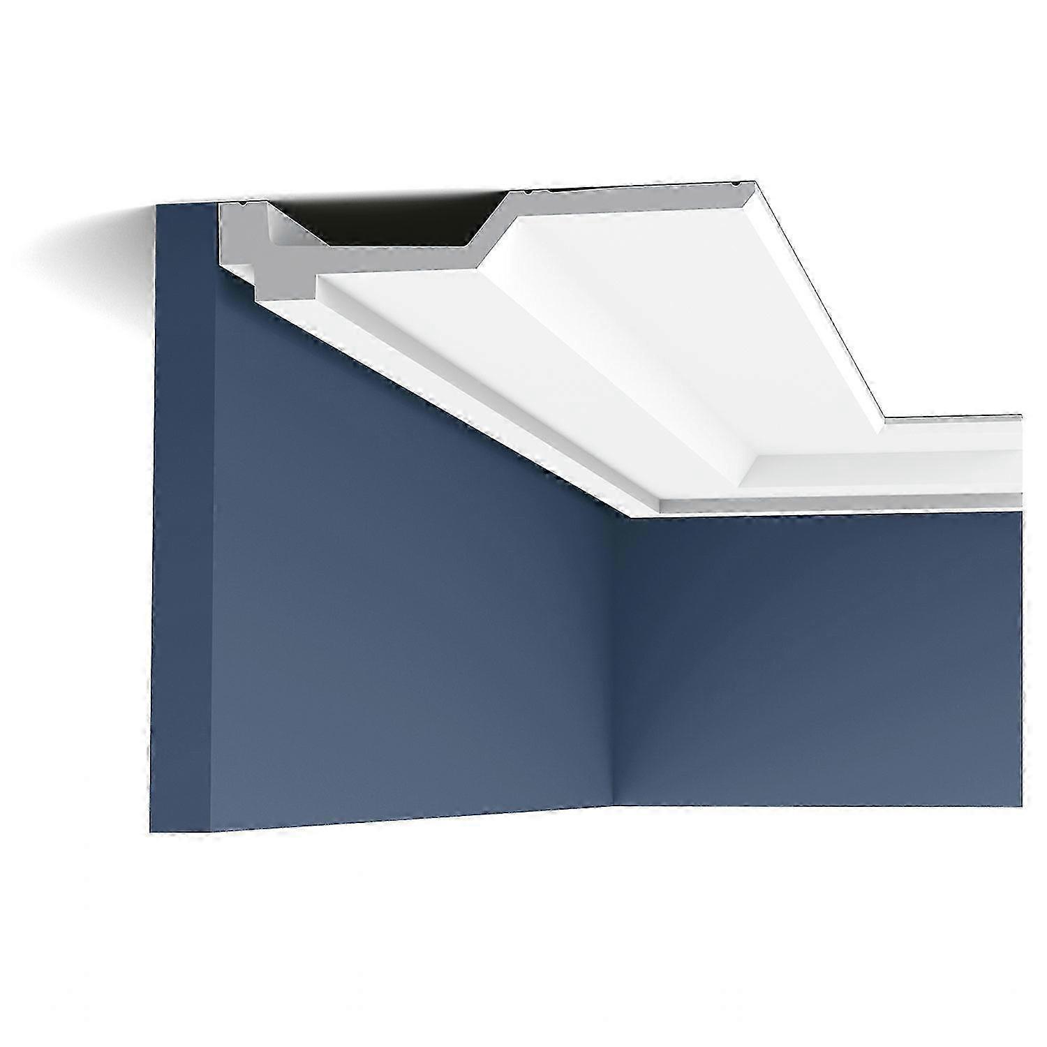 Orac Dekor 1 x Taklist C354 LUXXUS vit Purotouch® förgrundad lätt, robust, formstabil