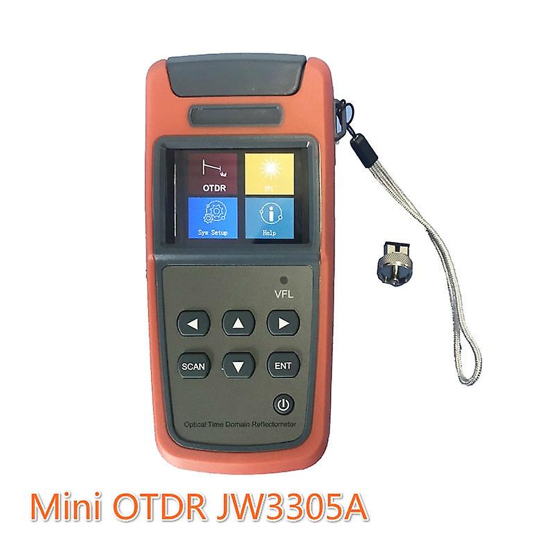 Mini Otdr Jw3305a 1550nm 60km Optical Time Domain Reflectometer Otdr Built-in Visual Fault Locator Function