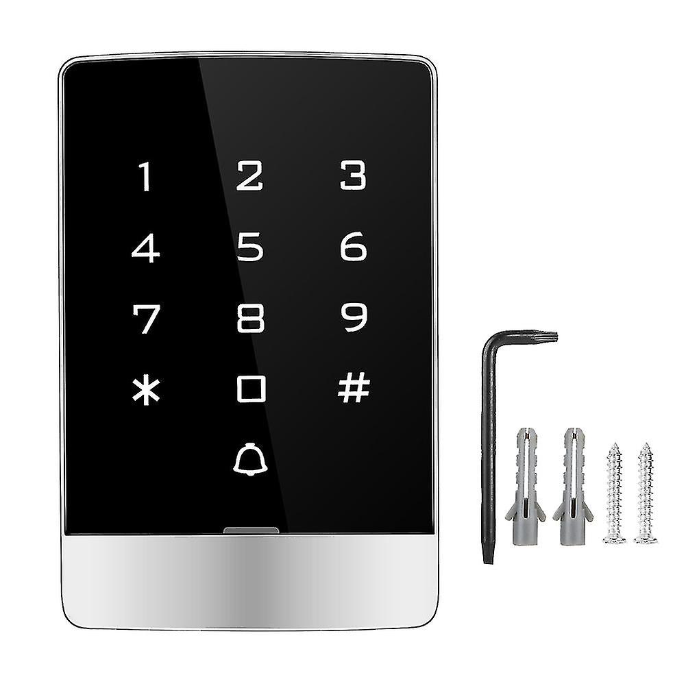 T9-w Touch Button Waterproof Metal Card Office Door Access Control Machine Systemic