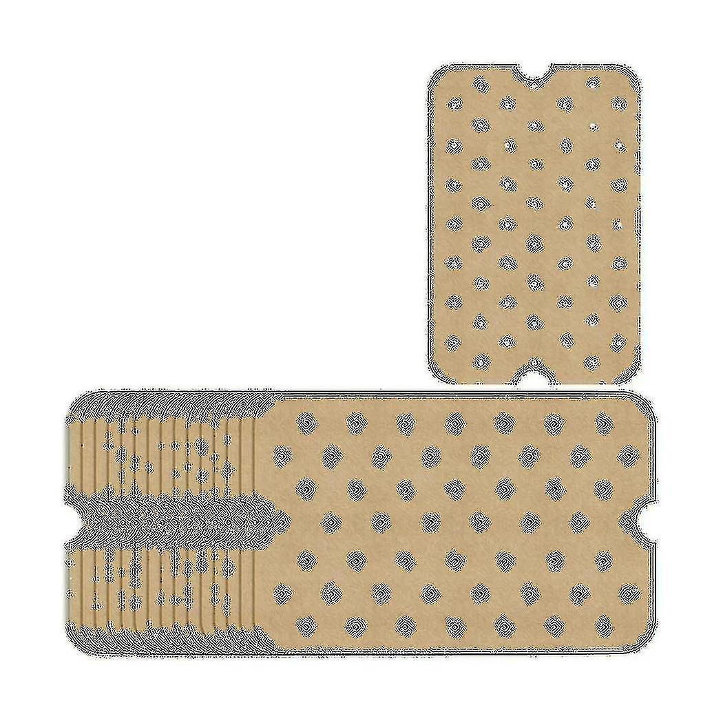 Disposable Parchment Paper, 100 Pcs Perforated Rectangular Liners For Indoor Grill