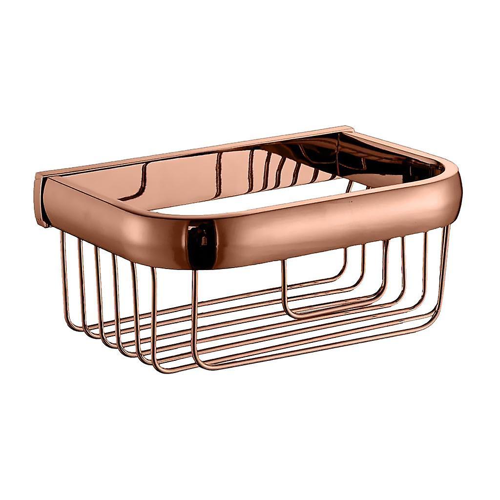 Bathroom Basket Shower Organizer Bath Shelf Rack Tissue Container Corner