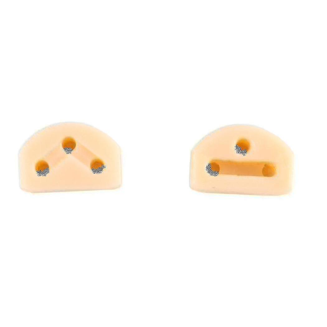 12pcs Classical Guitar Rollers String Trees Retainer Guides Guitar String Locks Nut Block Clamp