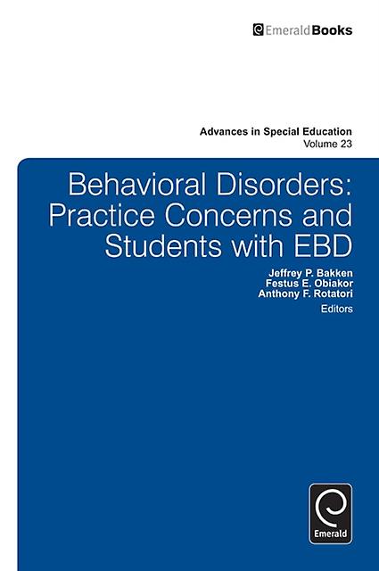 Behavioral Disorders Hardback Book
