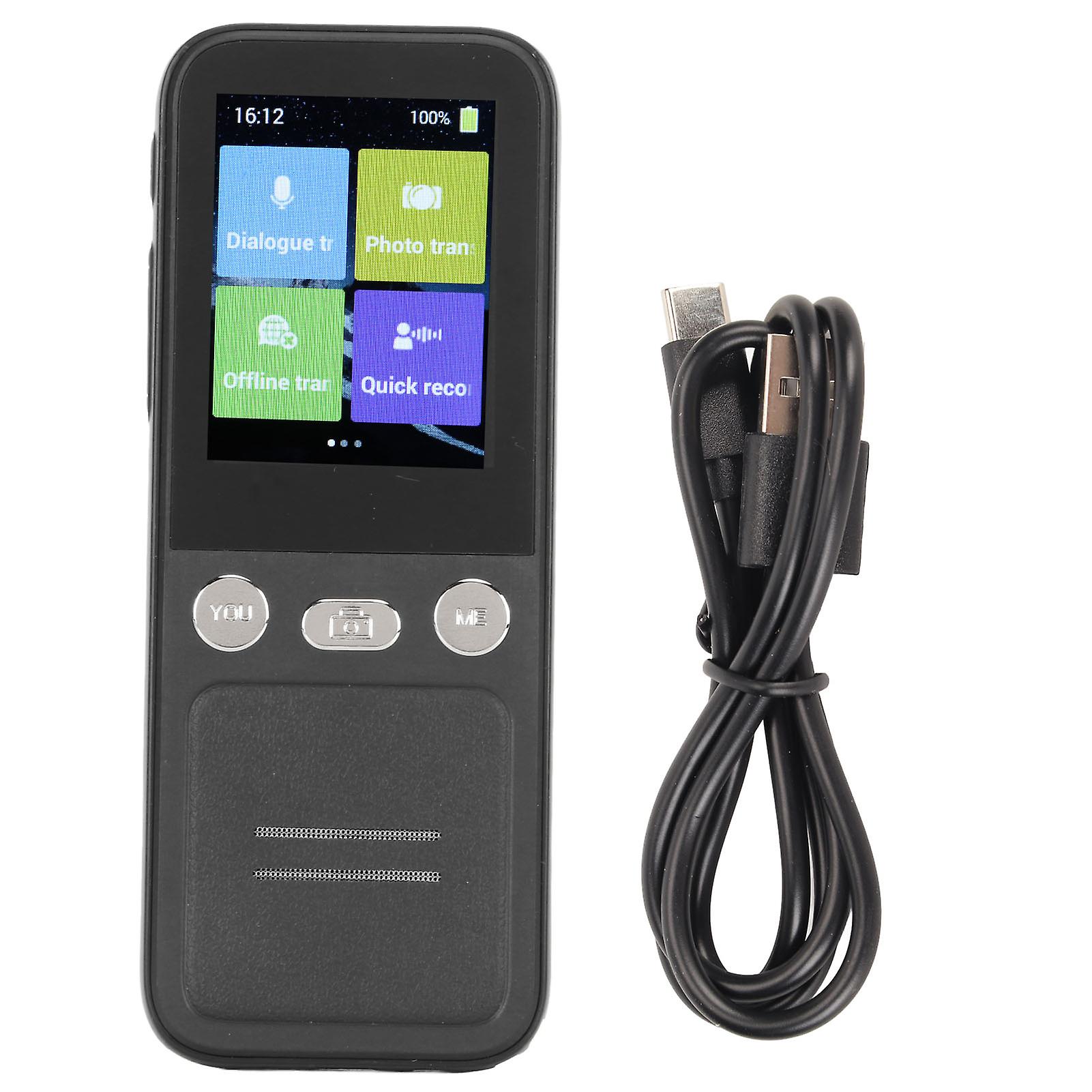 Language Translator Device 134 Online Languages 10 Offline Languages Smart AI Translator for Business Study Travel