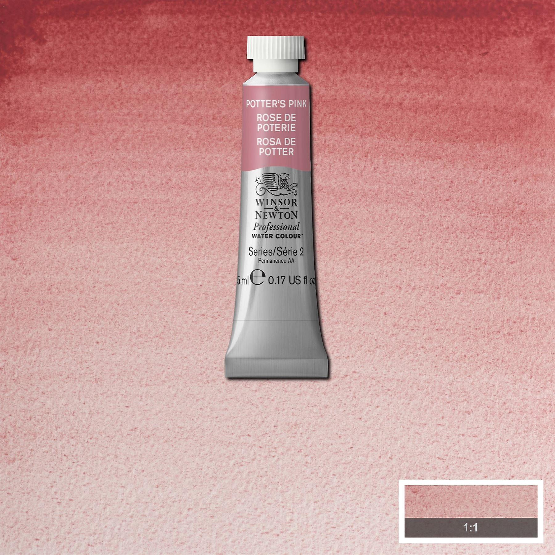 Winsor & Newton Professional Water Colour - Potter Pink - 5ml