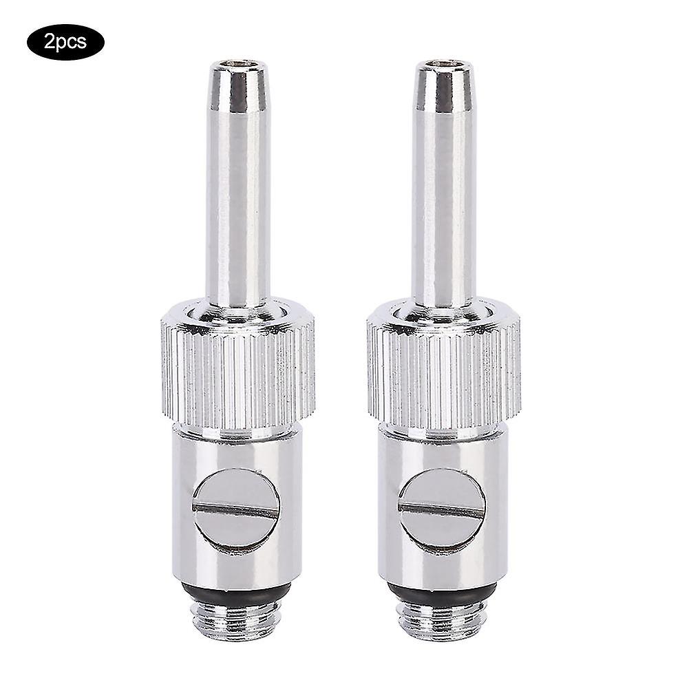 2Pcs M10 Male Thread Adjustable Universal Fountain Sprinkler Head with Valve for Landscaping