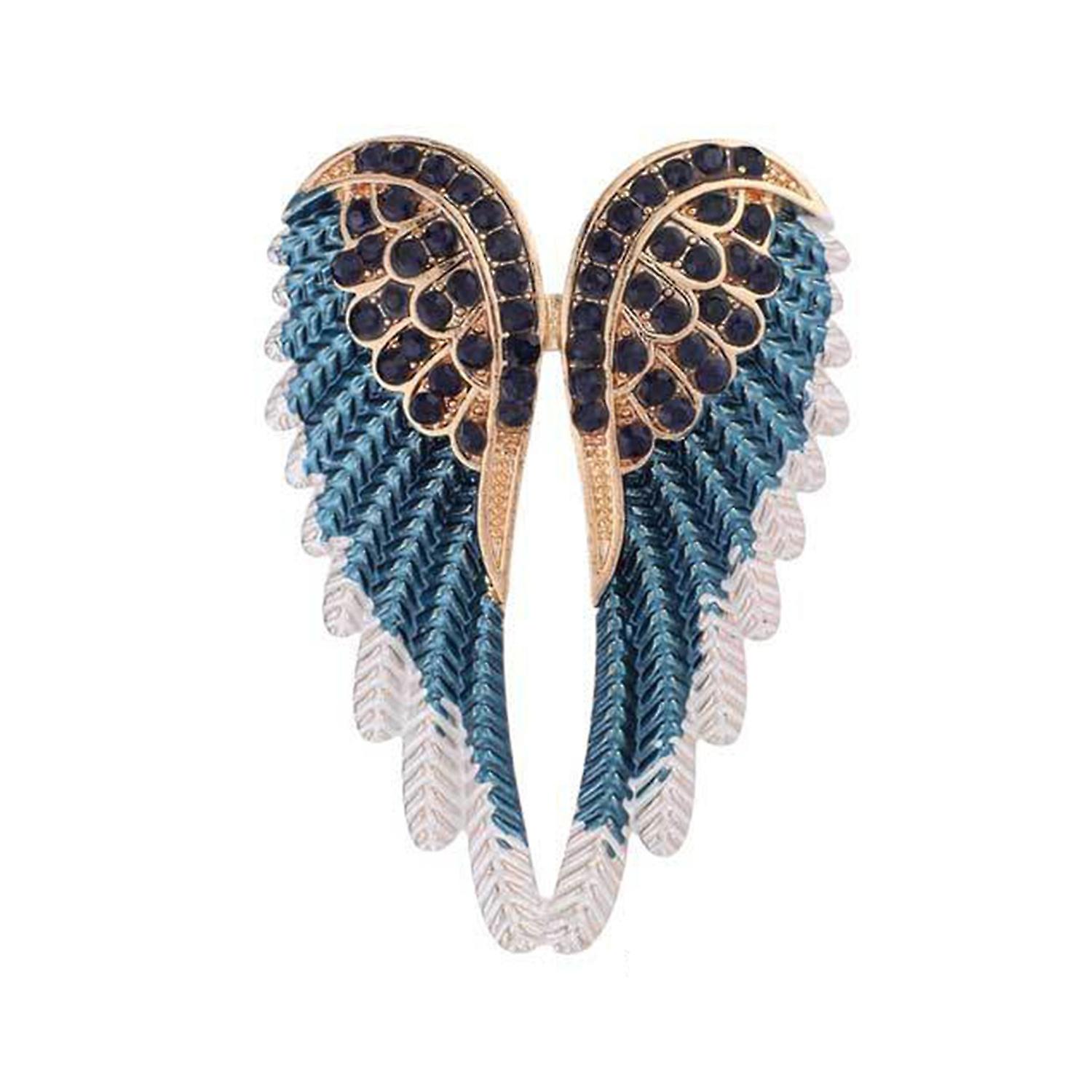 Brooch Pin Rhinestone Geometric Shape Electroplating Temperament Ornamental Clothing Matching Colorf