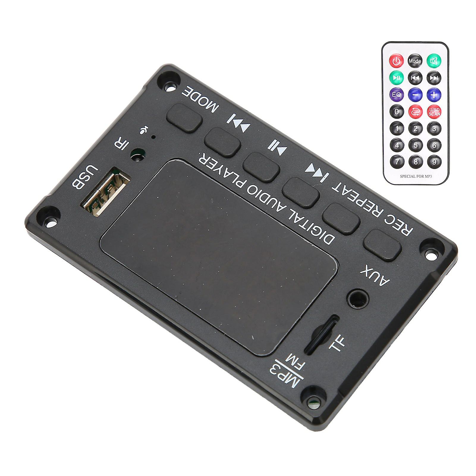 Bluetooth Decoding Board 2x40W Bluetooth MP3 Decoding Board Module Supports Memory Card USB FM Radio