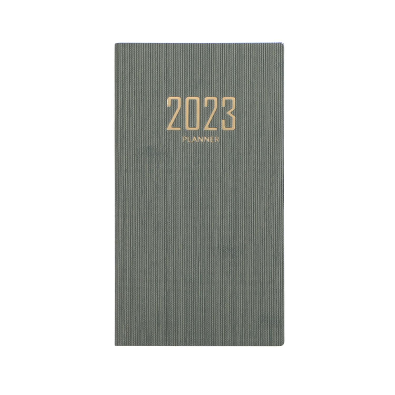 2023 A6 Weekly Planner, PU Cover, Refillable, Personal Organizer