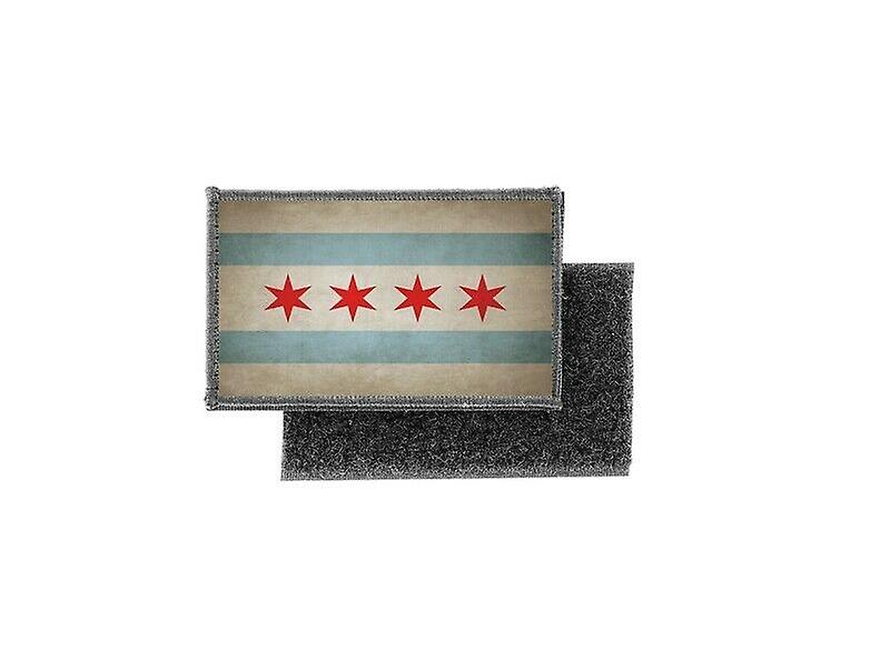 Patch ecusson prints vintage badge flag chicago camo