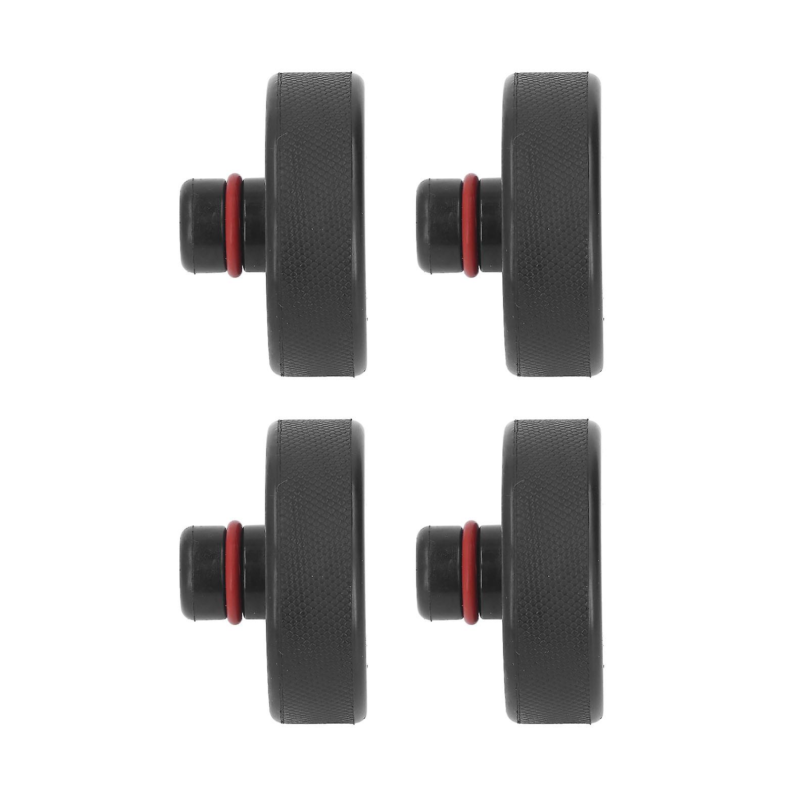 4Pcs Jack Pad Rubber Support Block Lifting Disc Accessories Rubber Frame Rail Protector for Tesla 