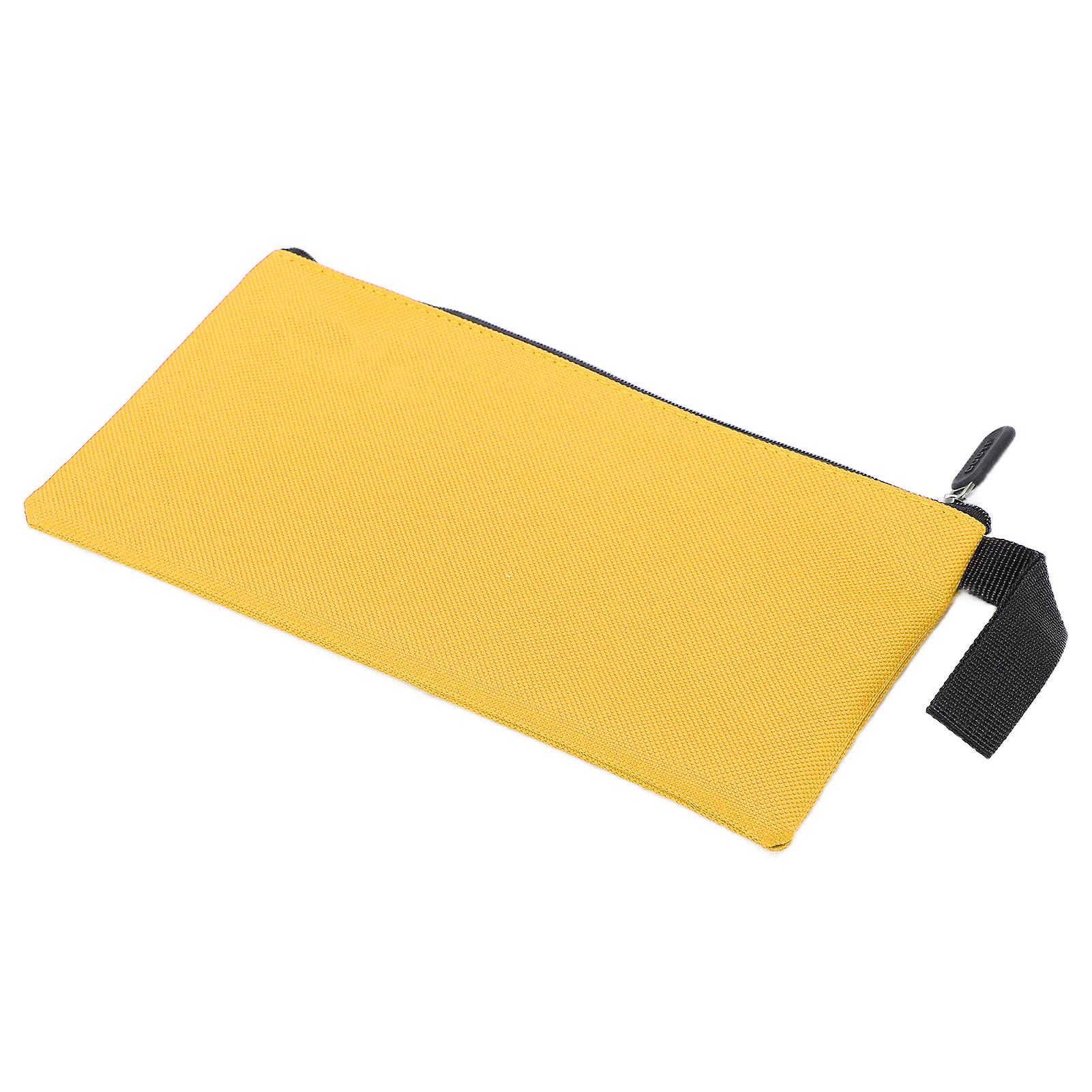 Canvas Tool Bag Durable Waterproof Portable Small Tool Bag for Items StorageYellow