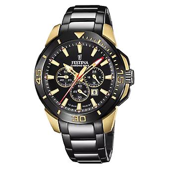 Festina éditions spéciales Montre à quartz analogique pour homme avec bracelet en acier inoxydable F20644/1