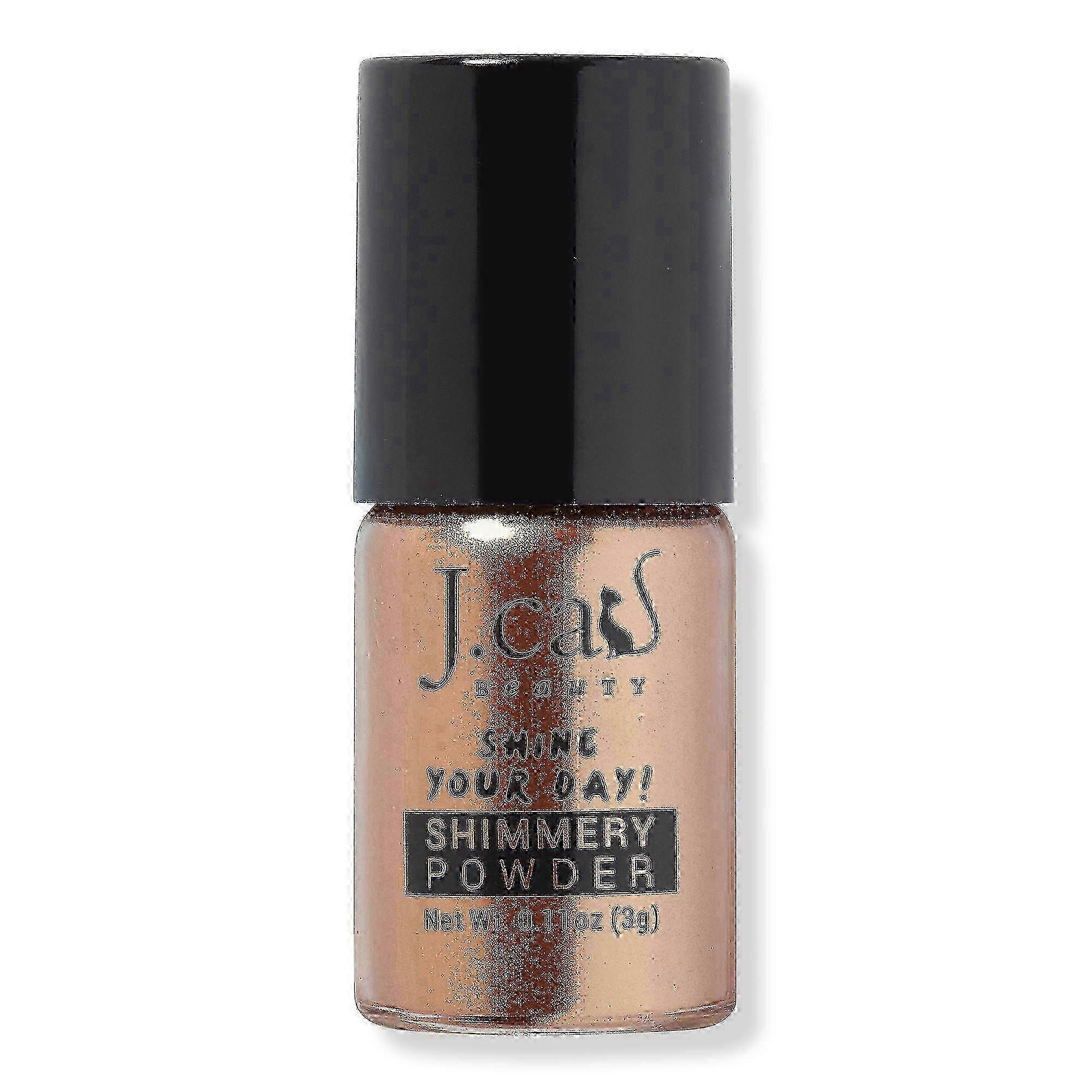 J.cat Beauty Shimmery Powder, Earth Mango, 0.11 Oz