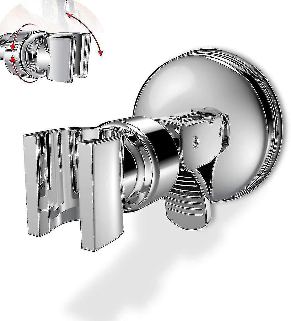 Shower Head Holder Suction Cup Adjustable, With 360 Rotatable