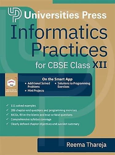 Informatics Practices For Cbse Class Xii by Reema Thareja Paperback Book