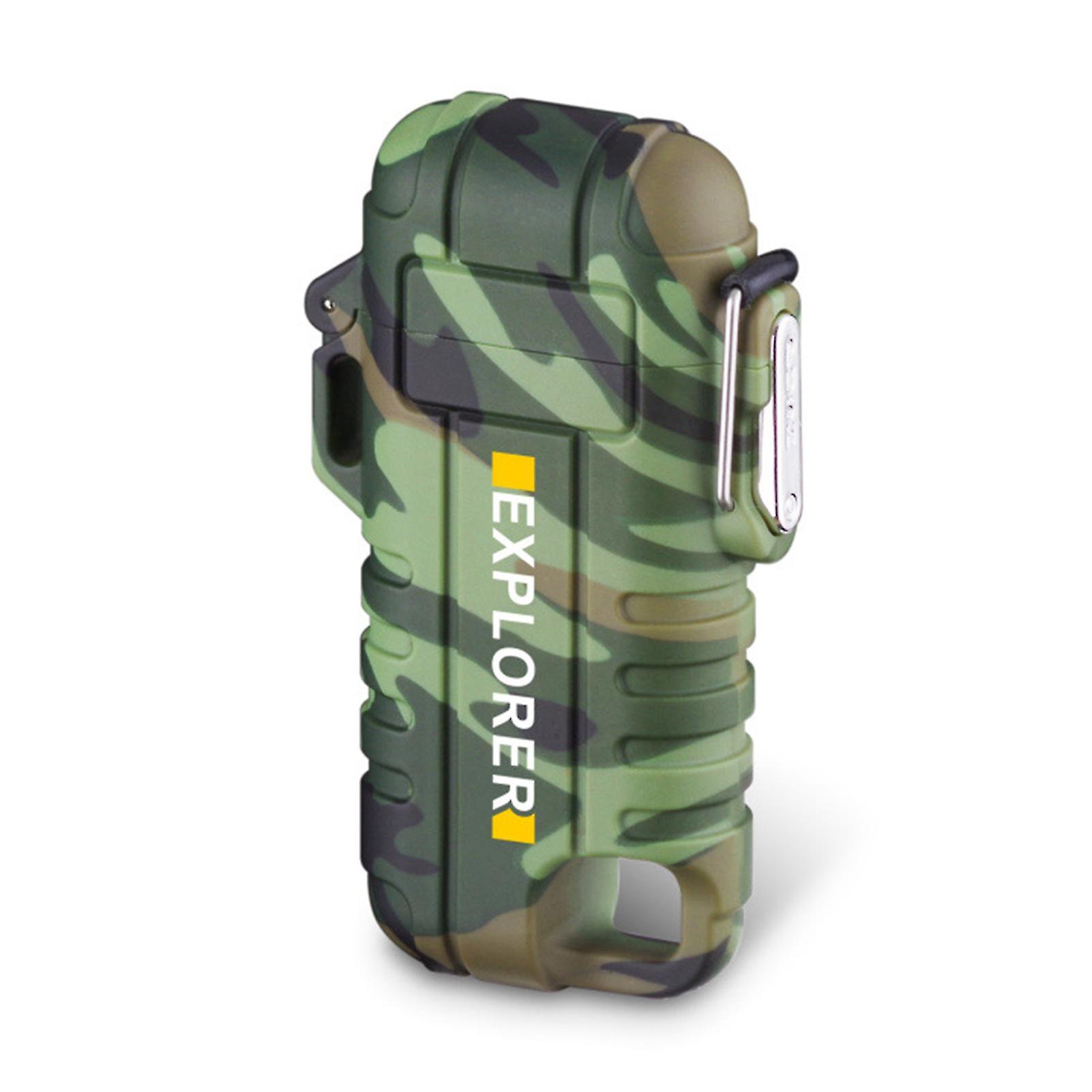 Electric Lighter Portable Windproof USB Rechargeable Lighter Igniter