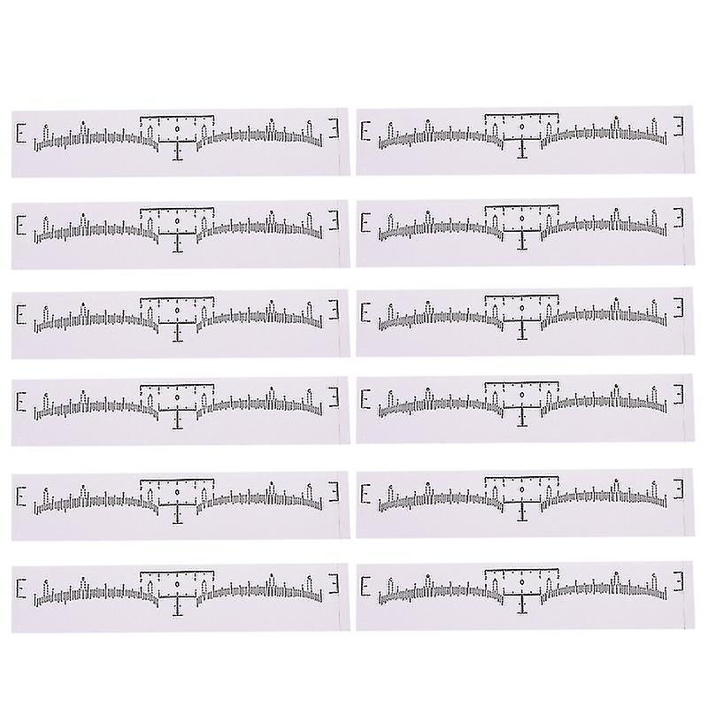 100pcs Eyebrow Microblading Ruler