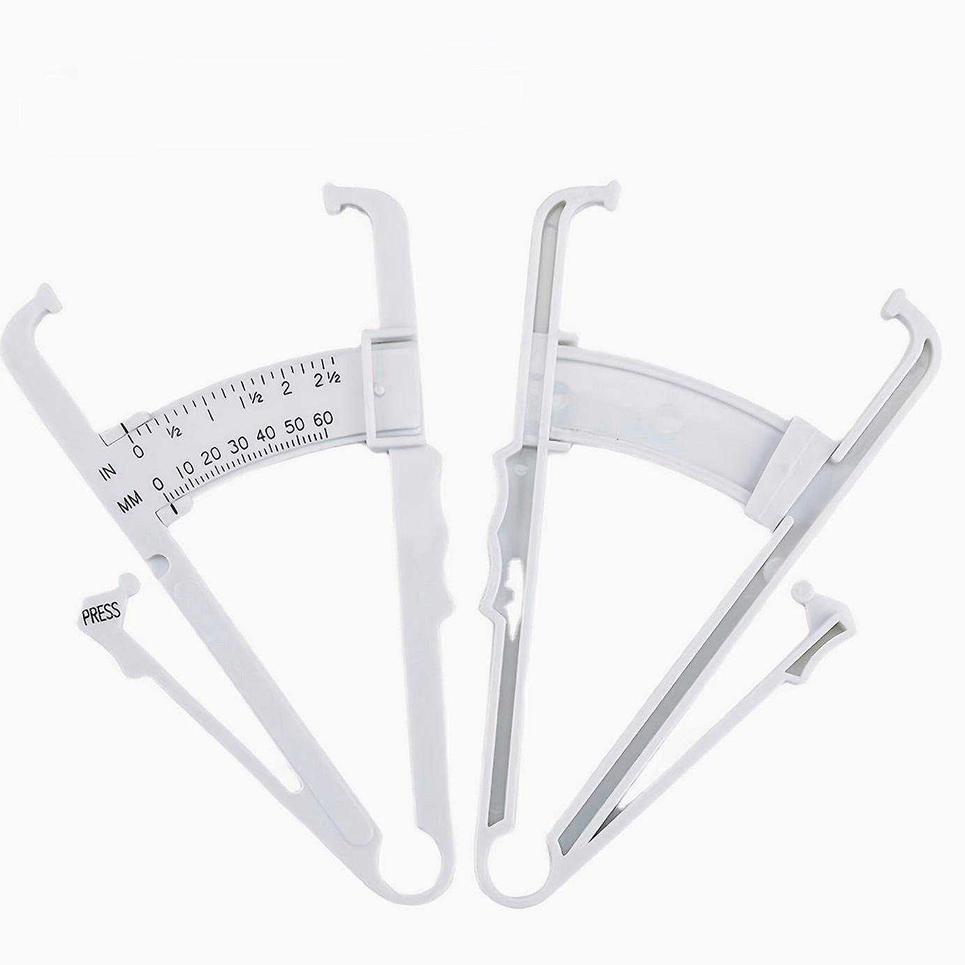 Body Fat Caliper - Handheld Bmi Body Fat Measurement Device For Men And Women