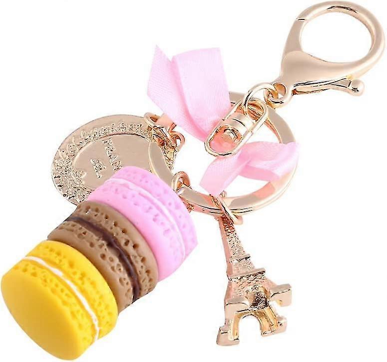 Resin Alloy Keychain Different Colors Eiffel Tower