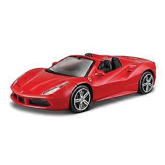 1:43 Sammlung gelb Legierung Racing Cabrio Legierung Auto Modell Simulation Auto Dekoration Sammlung Geschenk Spielzeug