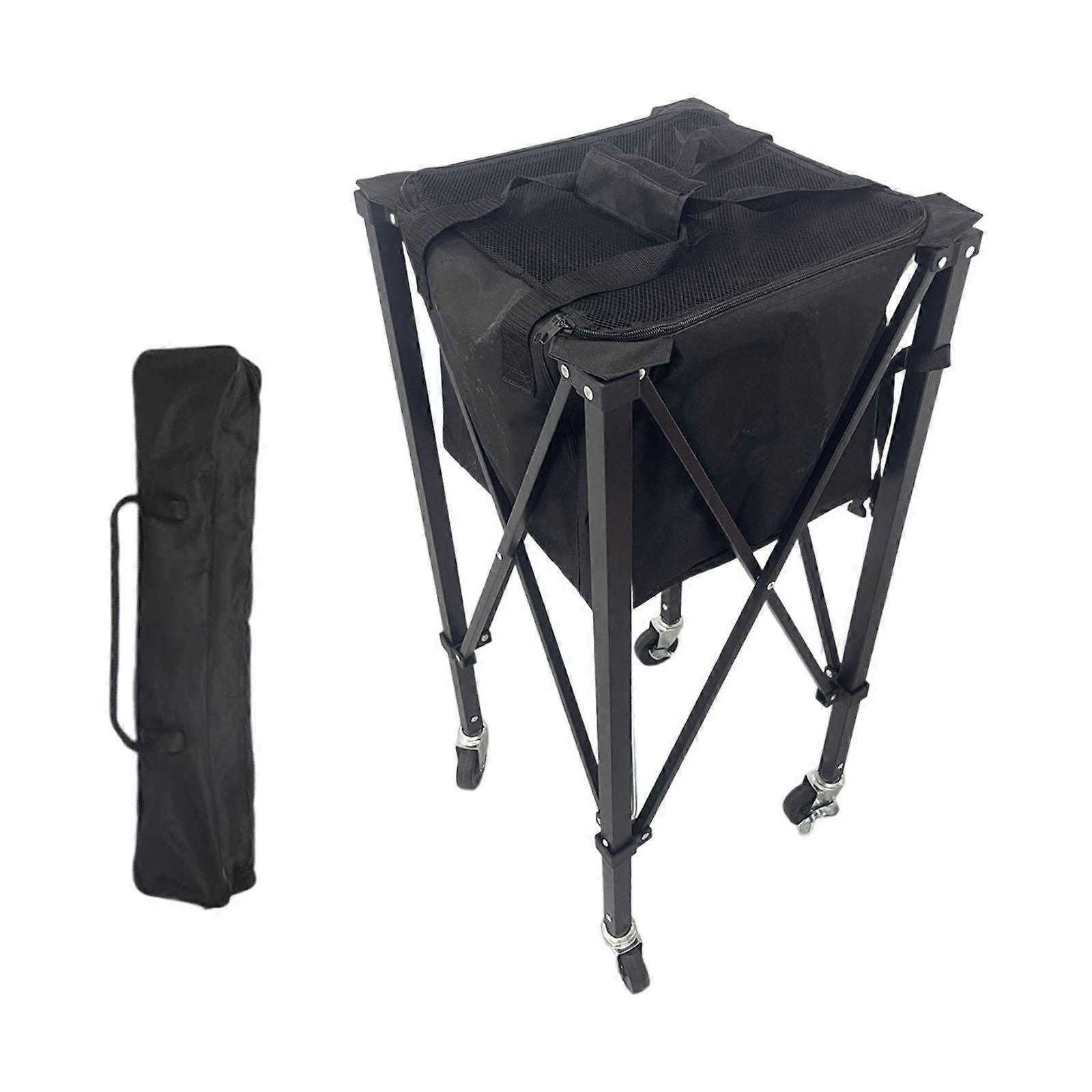 عربة كرة التنس قابلة للطي الكرة المنقولة للكرة الطائرة رياضات الكرة الطائرة