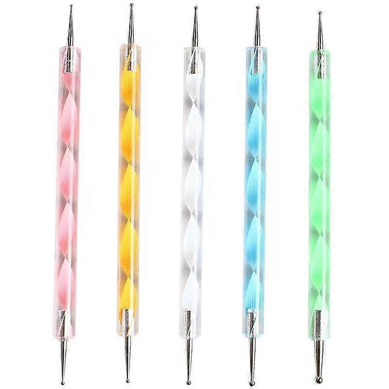 5 pices Dotting Tools pour ongles / Dotting pens