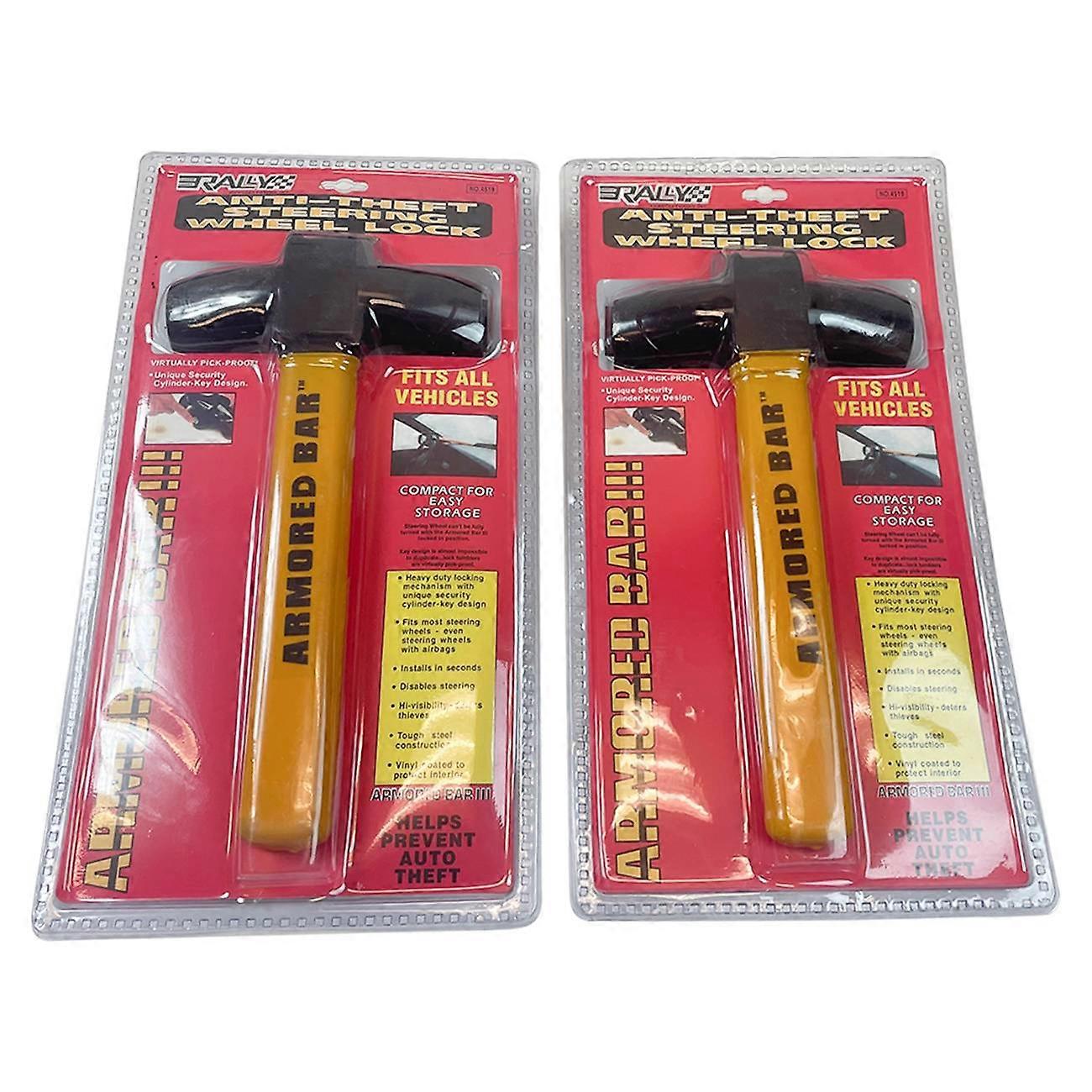 Car Rotary Steering Wheel Lock Universal Anti~theft Lock Enhance Car Security A0175A0021