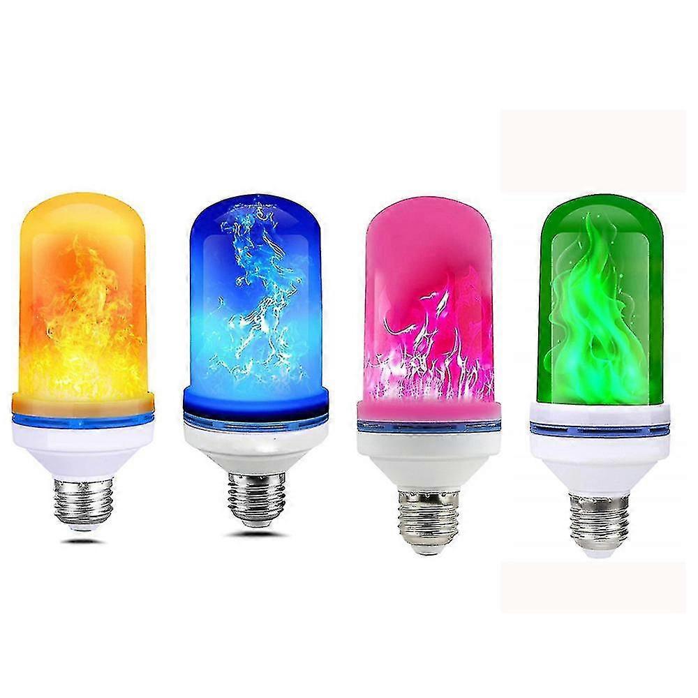 Led Flame Light Bulbs, E26 Lamp Bulbs With Gravity Sensor, Halloween Christmas Ornaments