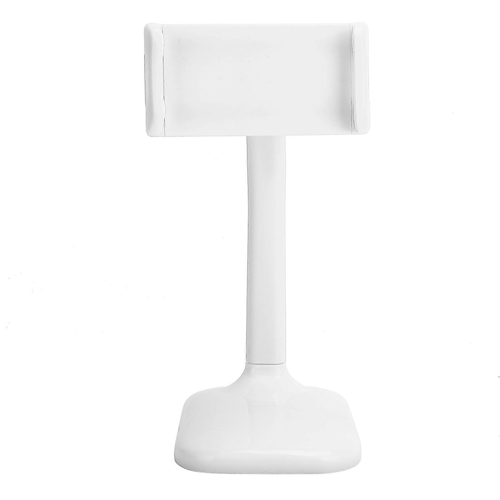 携帯電話サポートスタンドデスクトップクリップホルダー、電話タブレット用フレキシブルアーム付きホワイト