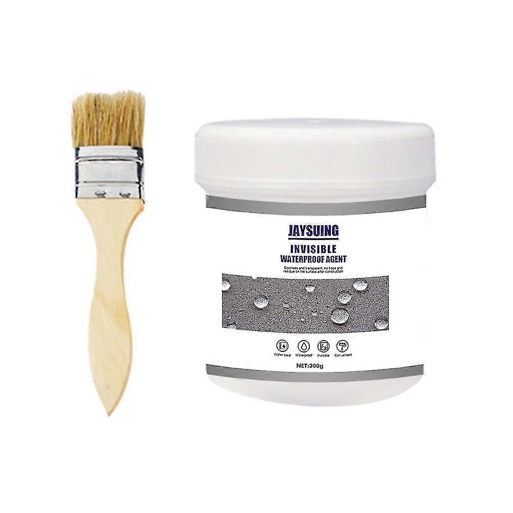 Jaysuing שקוף עמיד למים דבק בתוספת מברשת עמיד למים עמיד בפני דליפות איטום על בסיס מים נגד דליפות 8039434254620