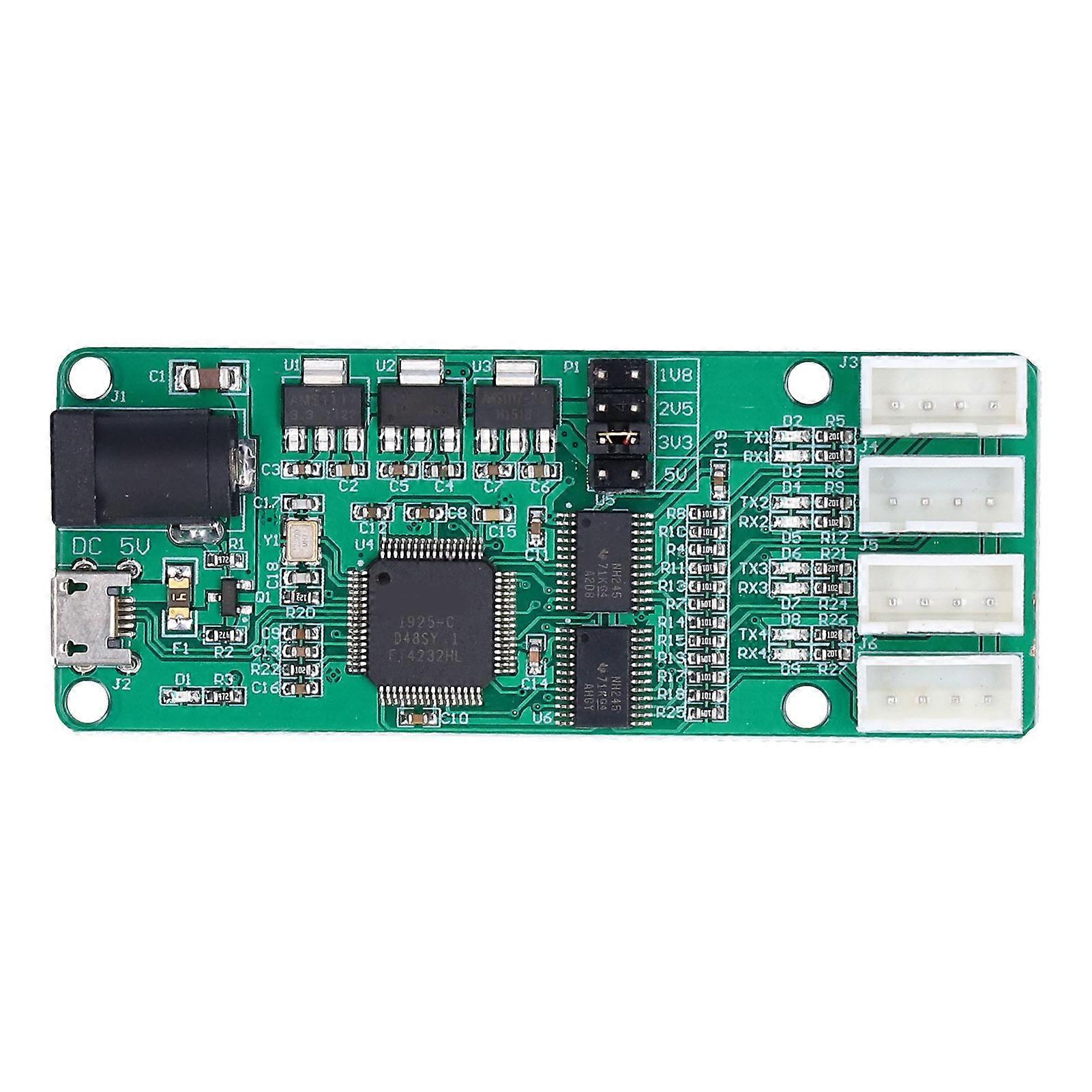 Modulo porta seriale UART USB a 4 vie TTL FT4232 Chip DC 5V Scheda convertitore per apparecchiature