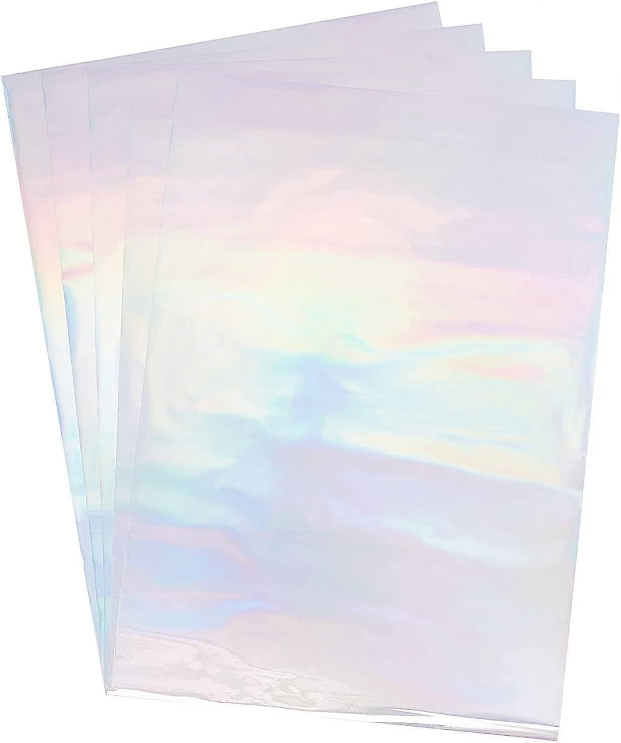 50 Sheets Reactive Foil 11.4x7.3in Rectangle Metallic Transfer Foil Paper for DIY Craft Embossing Scrapbooking Cards Leather DIY Decoration