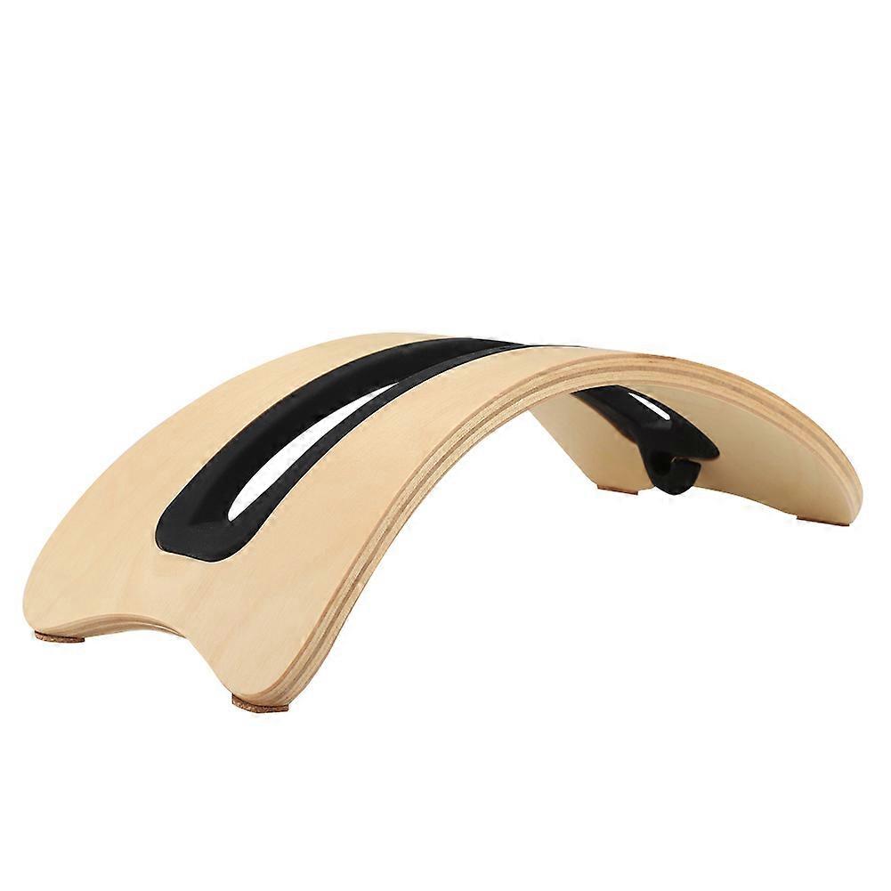 SamDi Arch Wooden Walnut Desk Holder Stand Rack Suitable For MacBook Pro Laptops (Birch)