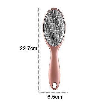 Foot Rasp Foot File Foot Care Pedicure Metal Surface Tool för att ta bort hård hud, rostfritt stålfil
