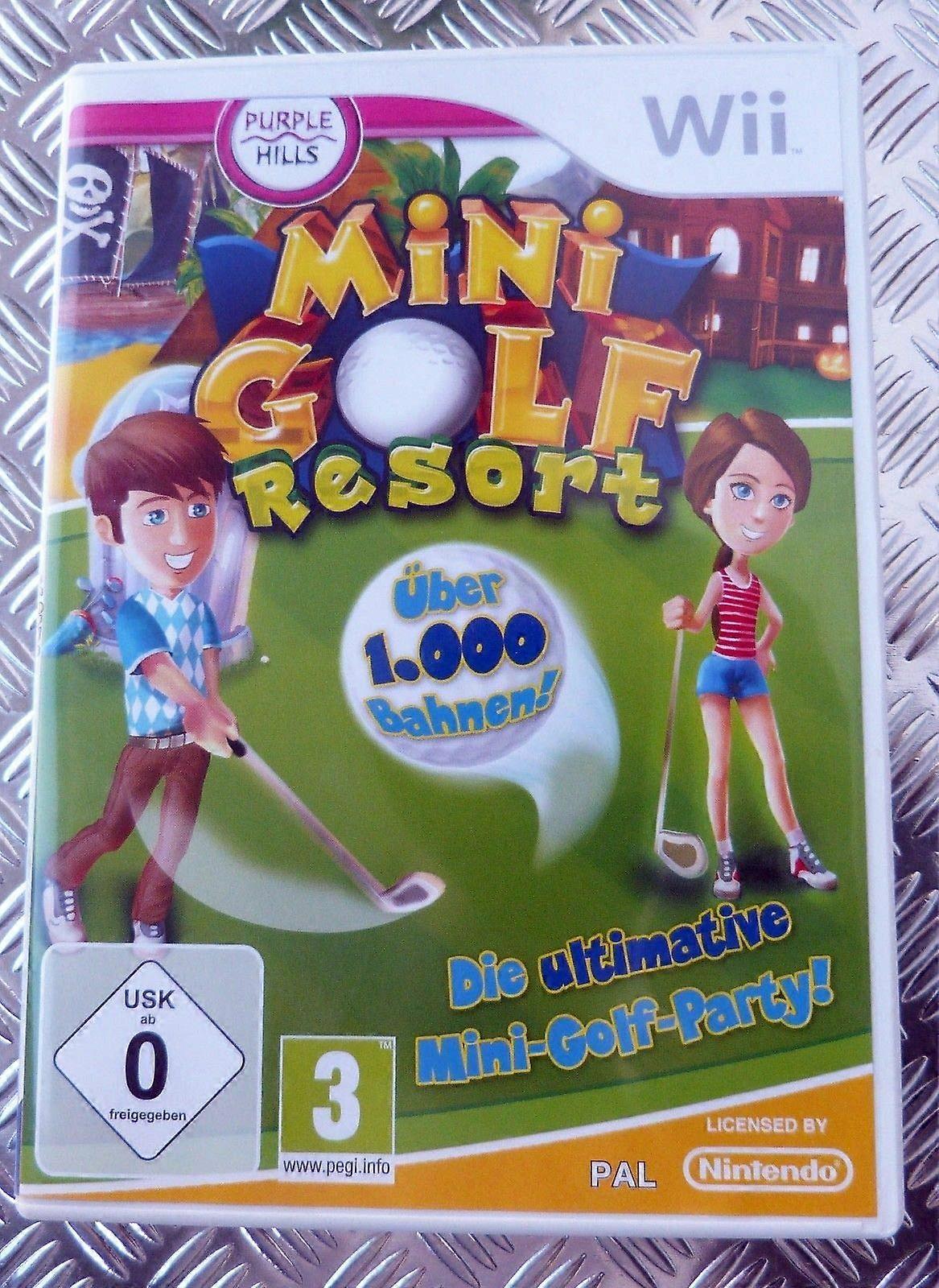 MiniGolf Resort - [Nintendo Wii] - PAL - New & Sealed