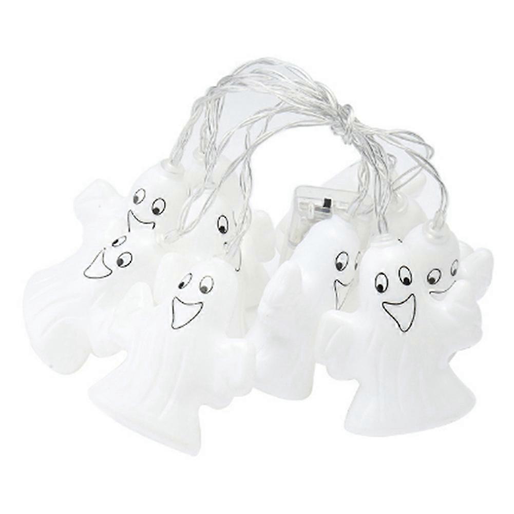 Halloween String Light Nightlight Mini Ghost Nightlight Small String Light for Halloween Decorative 1.5meter+10LED