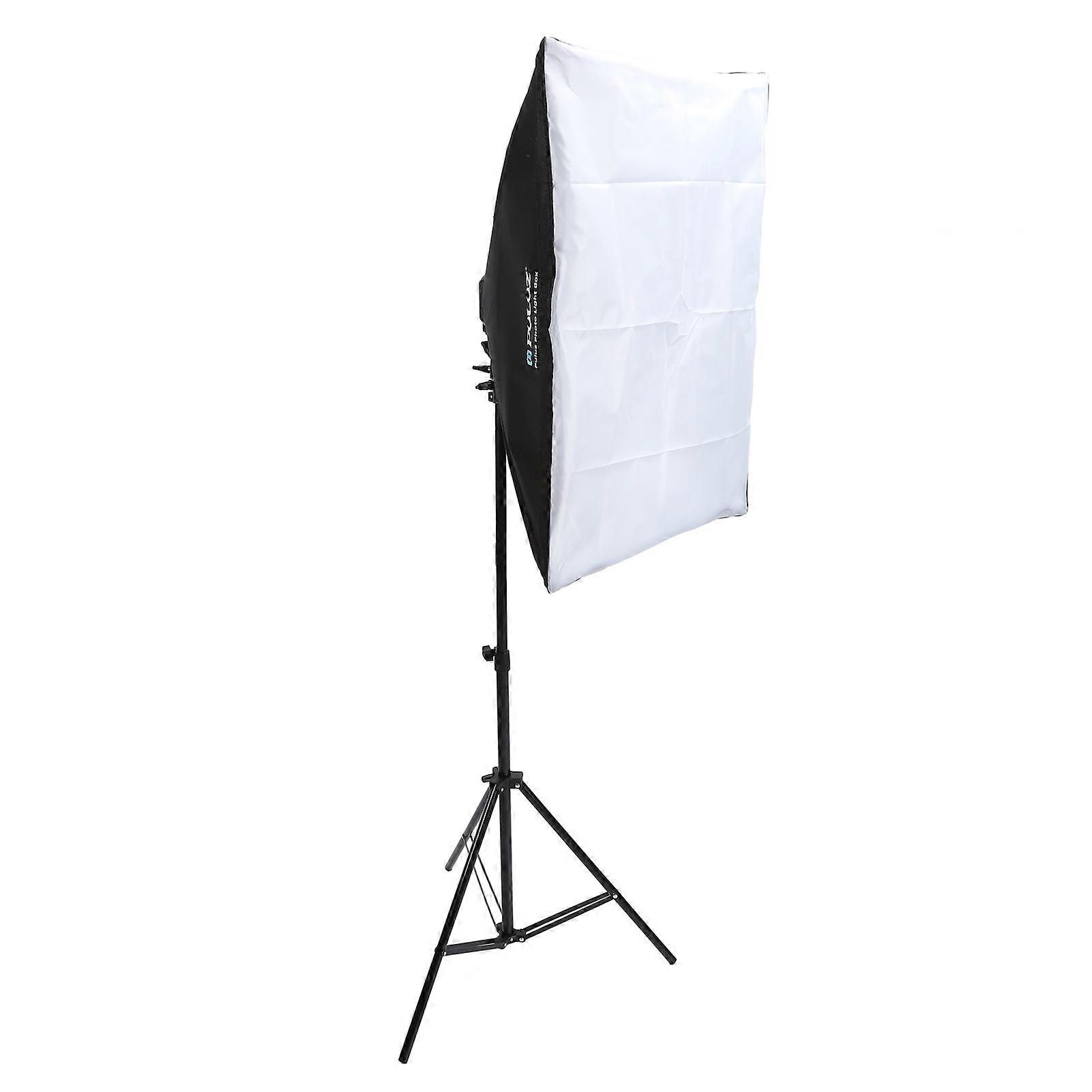 Softbox Photography Lighting Kit Multifunctional E27 Light Bulb Continuous Softbox Lighting Kit 110250V US Plug