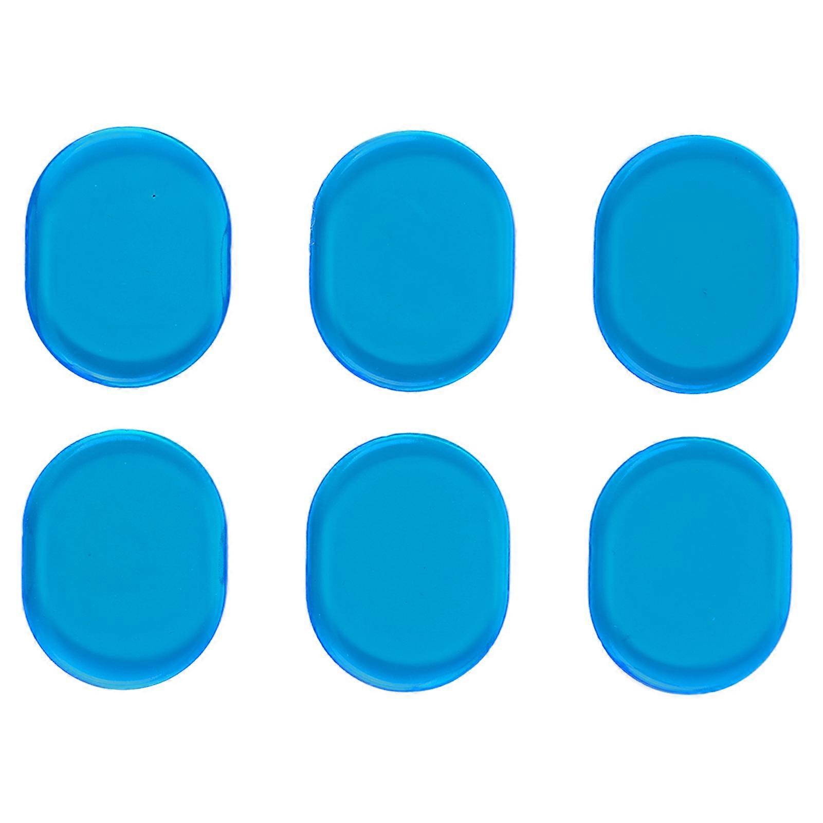 6 Pcs Drum Dampener Silicone Soft Gel Pads Reduce Volume Drum Silencers for Home Practice