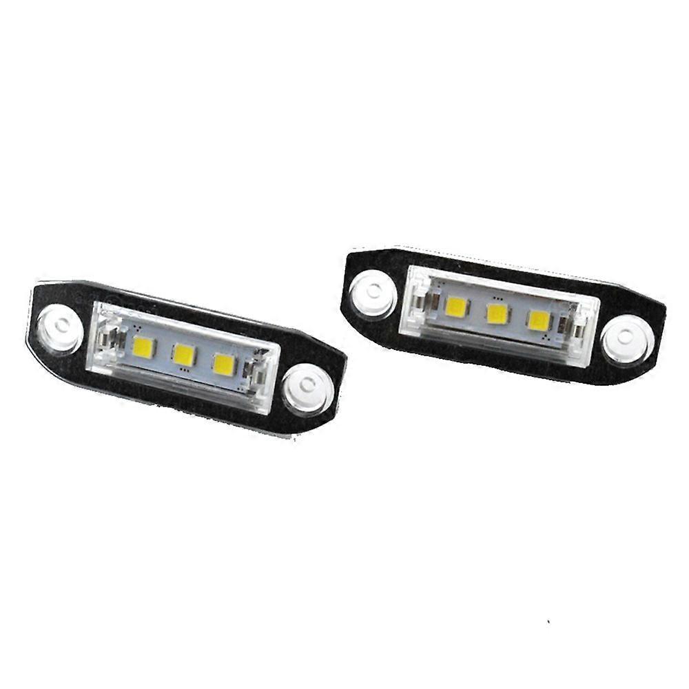 CSCSNL Canbus LED License Plate Light for Volvo S80 XC90 S40 V60 XC60 S60 C70 V50 XC70 V70 White Car-Styling Number Lamp