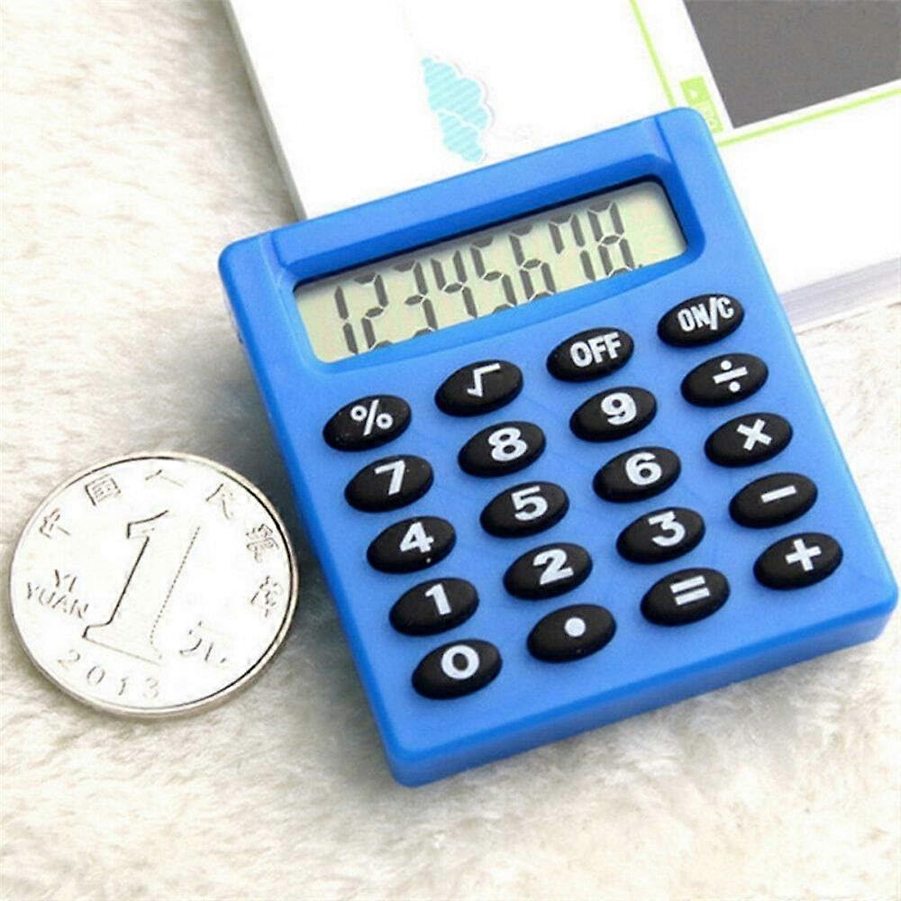Calculator Pocket Mini Small Protable- School/Kids/Home/Office/Nurses- Solar/Battery - Basic Fully Functional - 8-Digit Display - Parties/Gifts/Events