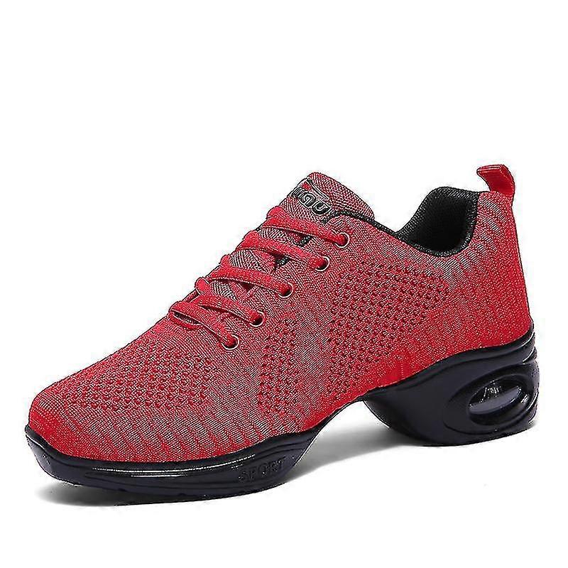 Womens Shoes Breathable Slip-on Dancing Shoes Non-slip Running Shoes 2g1902